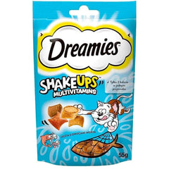 Dreamies Cat Treats with MULTIVITAMINS SALMON 60 gm