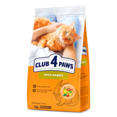 Club 4 Paws For Adult Cats With Rabbit 2KG