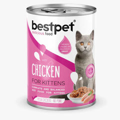 Bestpet Kitten Wet Food With Chicken 400gm