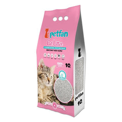 PetFan Baby Powder Clumping Cat Litter
