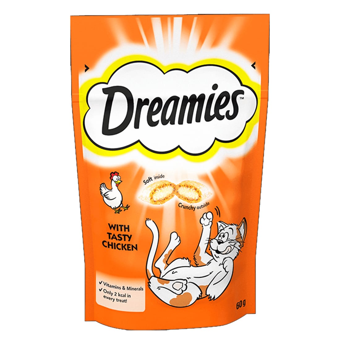 Dreamies Cat Treats with CHICKEN 60 gm
