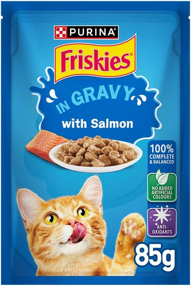 Friskies Soft Food Salmon 85gm