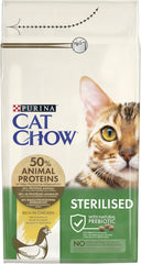 Purina Cat Chow Sterilised Dry Food For Adult Cats 1.5kg