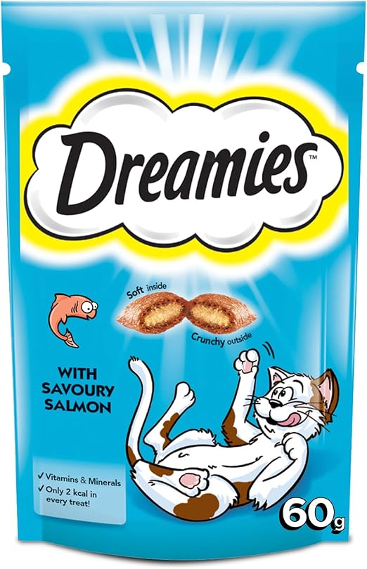 Dreamies Cat Treats with SALMON 60 gm