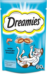 Dreamies Cat Treats with SALMON 60 gm