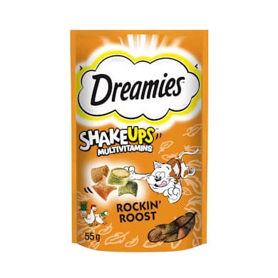 Dreamies Cat Treats with MULTIVITAMINS ROCKIN' ROOST 60 gm