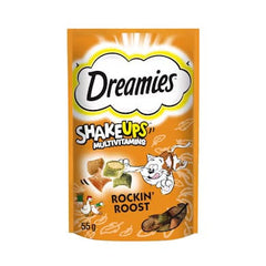 Dreamies Cat Treats with MULTIVITAMINS ROCKIN' ROOST 60 gm