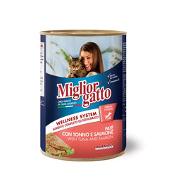 Miglior gatto Pate With Tuna And Salmon 405 gm