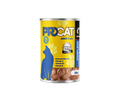 Pro Cat Wet Food For Adult in Chunks in Gravy with Tuna 415G