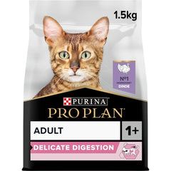 Proplan Delicate Digestion Adult Rich In Turkey Dry Cat Food