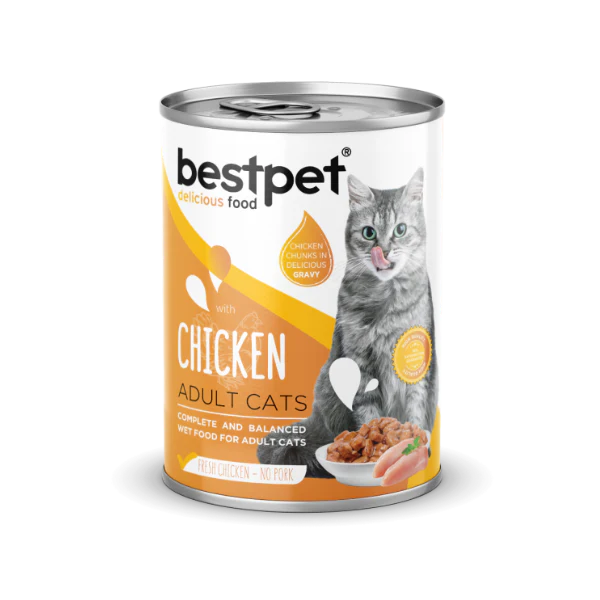 Bestpet Wet Food With Chicken 400gm