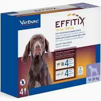 Virbac EFFITIX 10-20KG Price for one Pipette