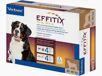Virbac EFFITIX 40-60 KG ( Price for one Pipette )