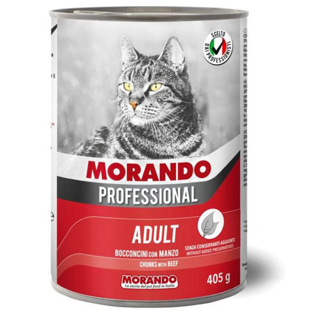 Morando Professional ADULT SMALL CHUNKS WITH BEEF 405G