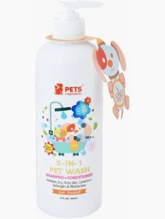 Pets Republic 5 in 1 Anti Dandruff Shampoo And Conditioner baby scent 500 ml